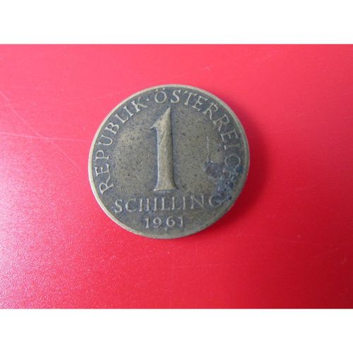 1961 AUSTRIA ONE SCHILLING FREE POST. J