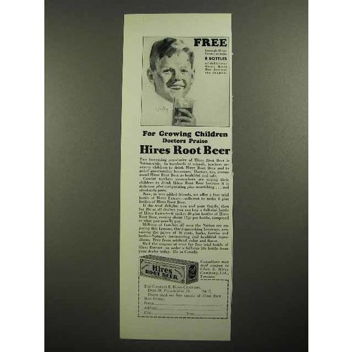 1931 Hires Root Beer Soda Ad - For Growing Children
