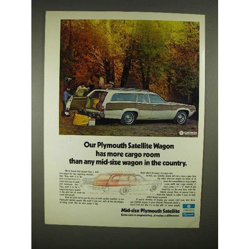 1973 Plymouth Satellite Station Wagon Ad!