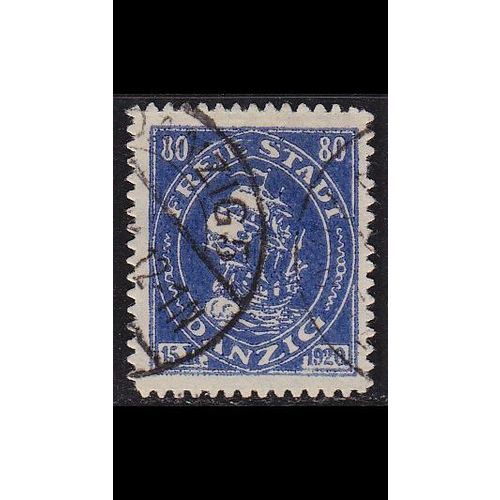 GERMANY REICH Danzig [1921] MiNr 0057 ( OO/used ) [01]
