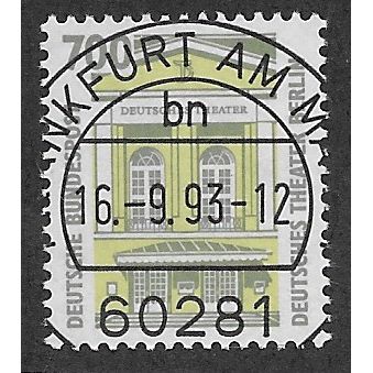 GER 1987 700pf 'TOURIST SIGHTS' FINE USED (EBID54-507)