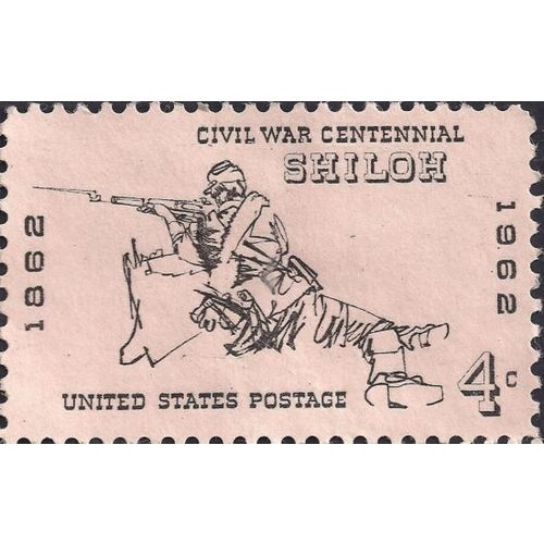 USA, Civil War Centennial, Shiloh, white 1962, 4c