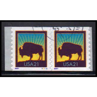 Used 3475 21c American Buffalo Very Fine CNP Left V2222 P/UL PA3745