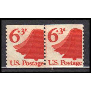 1518 6.3c Liberty Bell Just Clears MNH CLP CA0126