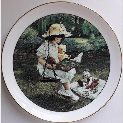 Wedgwood 'FRIENDS FOR TEA' PLATE, Retro, vintage, shabby chic