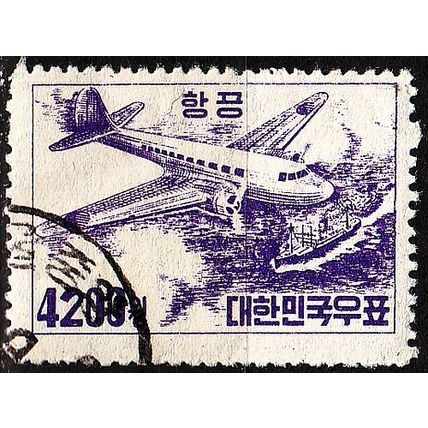 KOREA SÜD SOUTH [1952] MiNr 0156 ( O/used ) Flugzeuge