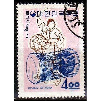 KOREA SÜD SOUTH [1963] MiNr 0407 ( O/used ) Musik