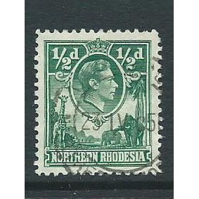 northern rhodesia stamp sg25 used vfu sg 25