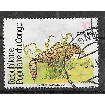 CONGO N° 711a YVERT OBLITERE ( USED )