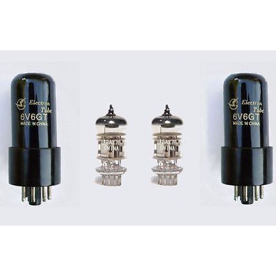 6V6 & 12AX7 Valve kit for Fender Deluxe and other (Studio 15) guitar amps