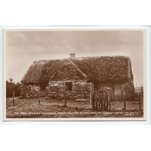 The Kings Stables Culloden Moor Inverness-shire RP Postcard 223872