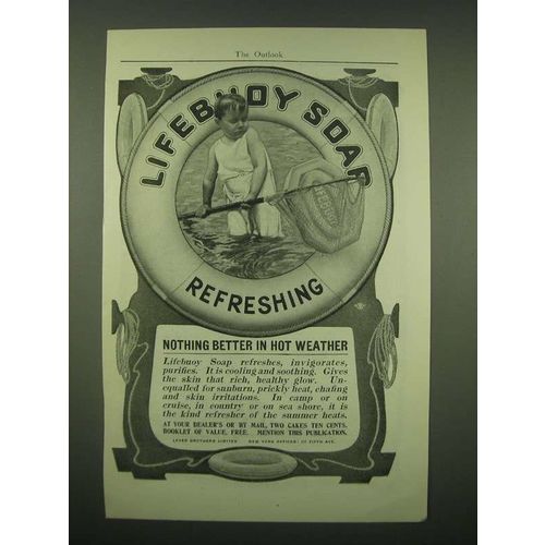 1902 lifebuoy Soap Ad - Lifebuoy Soap Refreshing