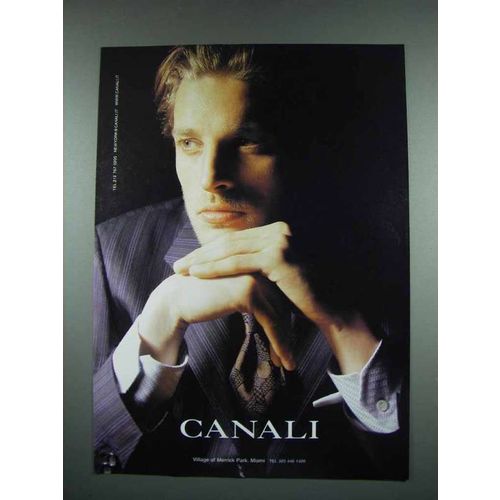 2003 Canali Fashion Ad