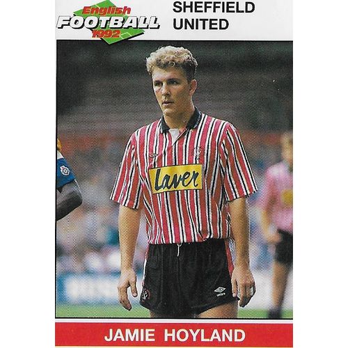 Panini's English Football 1992 Stickers: No.201 - Hoyland
