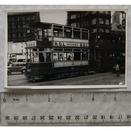 Photo Newcastle Tram no.207, Central Stn
