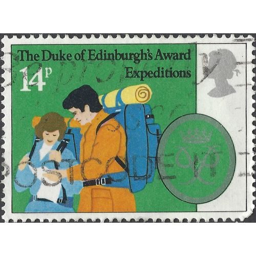 GB, Duke of Ediburgh Award Expeditions, green 1981, 14p, #4