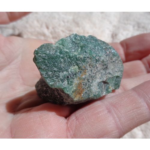 G Green Aventurine Raw Gemstone 1.5 Inch Energy Work Metaphysical