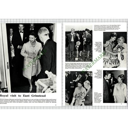 9374) Adeline Genee Theatre East Grinstead Anton Dolin Noreen Bush 1967 Article