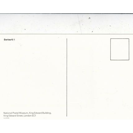 Die Proof of 6d 1856 National Postal Museum Postcard unused VGC