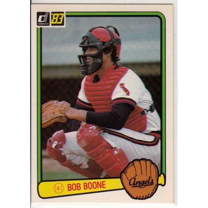 1983 Donruss baseball card 192 Bob Boone