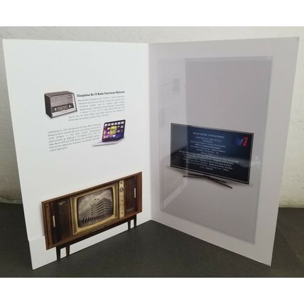 Malaysia RTM 75th Radio Television 2021 Telecommunication Handphone (folder)