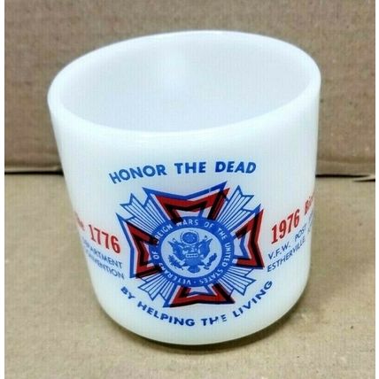 V.F.W. Post 3388, 1976 Bicentennial Year Mug Cup Federal Glass Co. (G6)