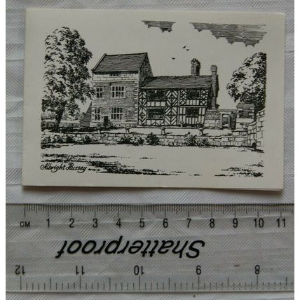 Vintage card: Albright Hussey, Shrewsbury, Licensed Restaurant, Micah