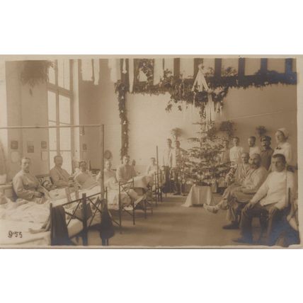 Cologne Germany WW1 Army Military Hospital Antique Postcard