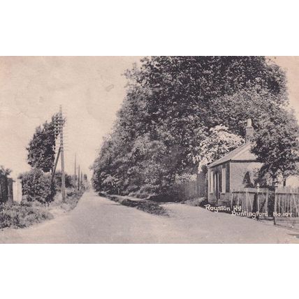 Royston Road Buntingford Herts Old Postcard