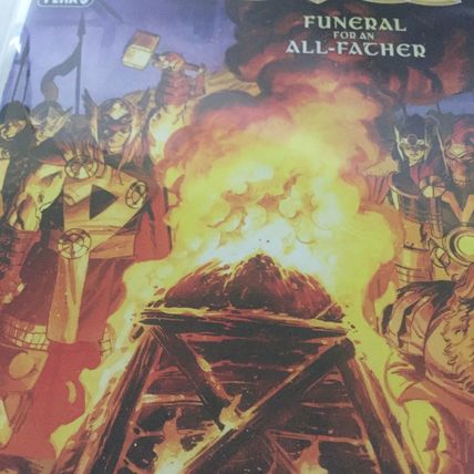 2022 Marvel Comics Thor Funeral for an All-Father #24