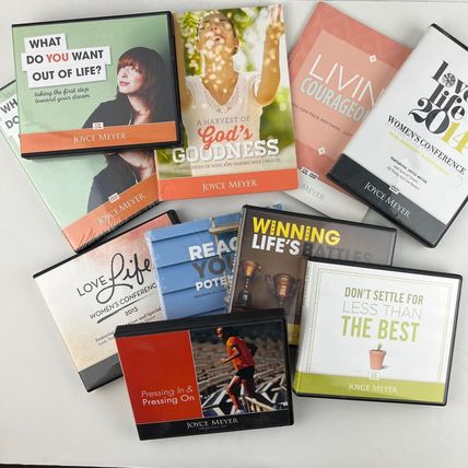 Joyce Meyer Ministries CD/DVD Series Presentations (You Pick Title)
