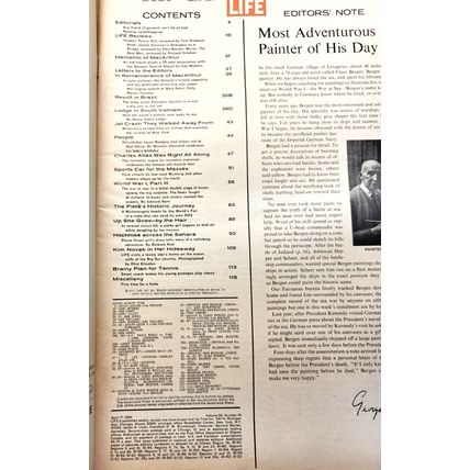 LIFE Magazine April 17, 1964 GENERAL MacArthur, Atlas, Kim Novak, Advertising