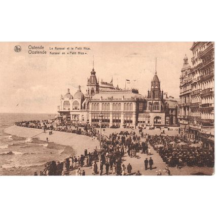 Belgium Postcard 1935 - Ostende - Le Kursaal et le Petit Nice