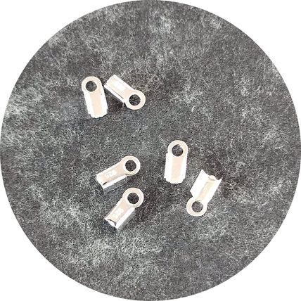 925 Sterling Silver 1mm Folding Clasp for 1mm Cord or Leather 3 pack sizes C23