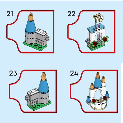 NEW Disney Lego Castle Mini Set