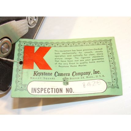 Keystone Silver Star 16MM Magazine Movie Camera Vintage NOS