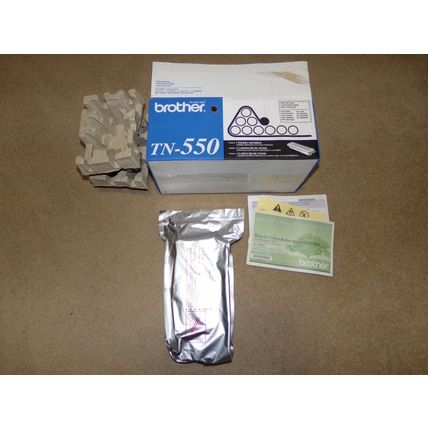Brother TN-550 Toner Sealed Cartridge / Open Box NEW
