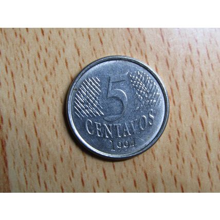 Brazil Brasil 1994 5 Centavos Coin
