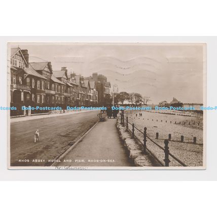 C014589 Rhos on Sea. Rhos Abbey Hotel and Pier. Pelham. Real Photo Series