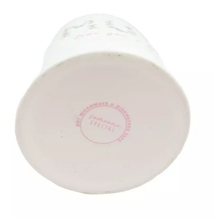 Mum Mug Love You a Latte Ceramic Floral & Pink Inside 9 CM Mothers Day Tableware