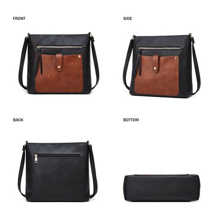 Women Vegan Leather Handbags Tote Purse Shoulder Bag Large Ladies Hobo Bags Mult