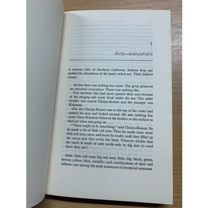 1967 "ANTS OBSERVED" SCIENTIFIC BOOK CLUB VINTAGE HARDBACK BOOK (P3)