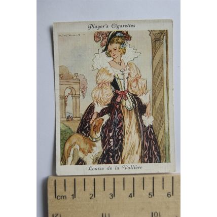 1937 John Player Famous Beauties No. 14 Louise de la Valliere