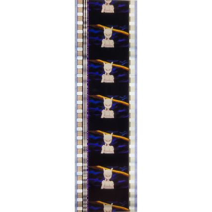 Pokemon . Pk FBP - f0151U . 1 STRIP OF 5 - 35MM FILM CELLS