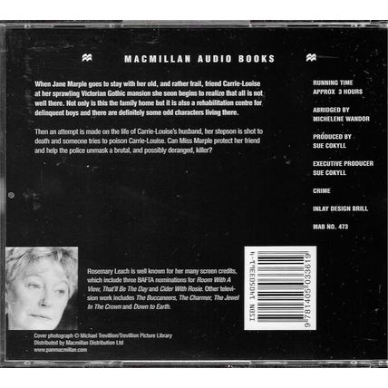 Agatha Christie : They Do It With Mirrors (3 x CD) Abridged