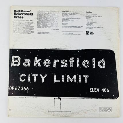 Buck Owens Bakersfield Brass Vinyl LP Record Album ST-568
