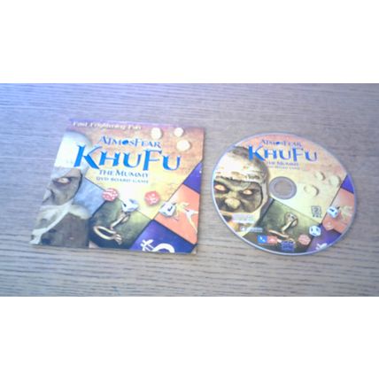 ATMOSFEAR: KHUFU THE MUMMY DVD BOARD GAME (Vivid Games) 2005 - SEE NOTES