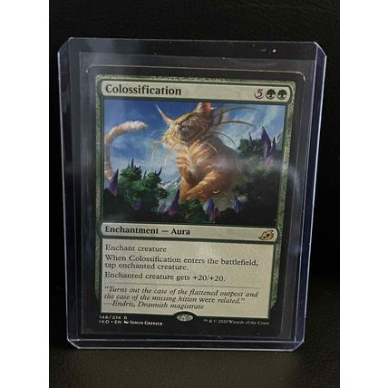 Colossification Ikoria: Lair of Behemoths Magic: the Gathering Trading Card