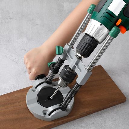 Zonon Portable Drill Guide Attachment - Multi-Angle Press for 1/4" and 3/8" - Pr