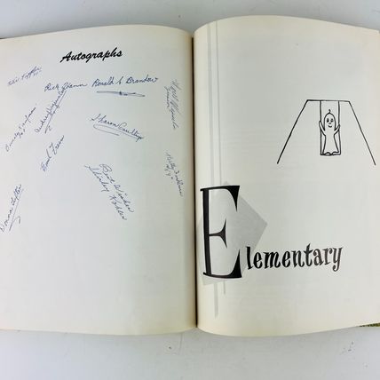 Somonauk Community High School 1957 The Bobcat Yearbook Illinois